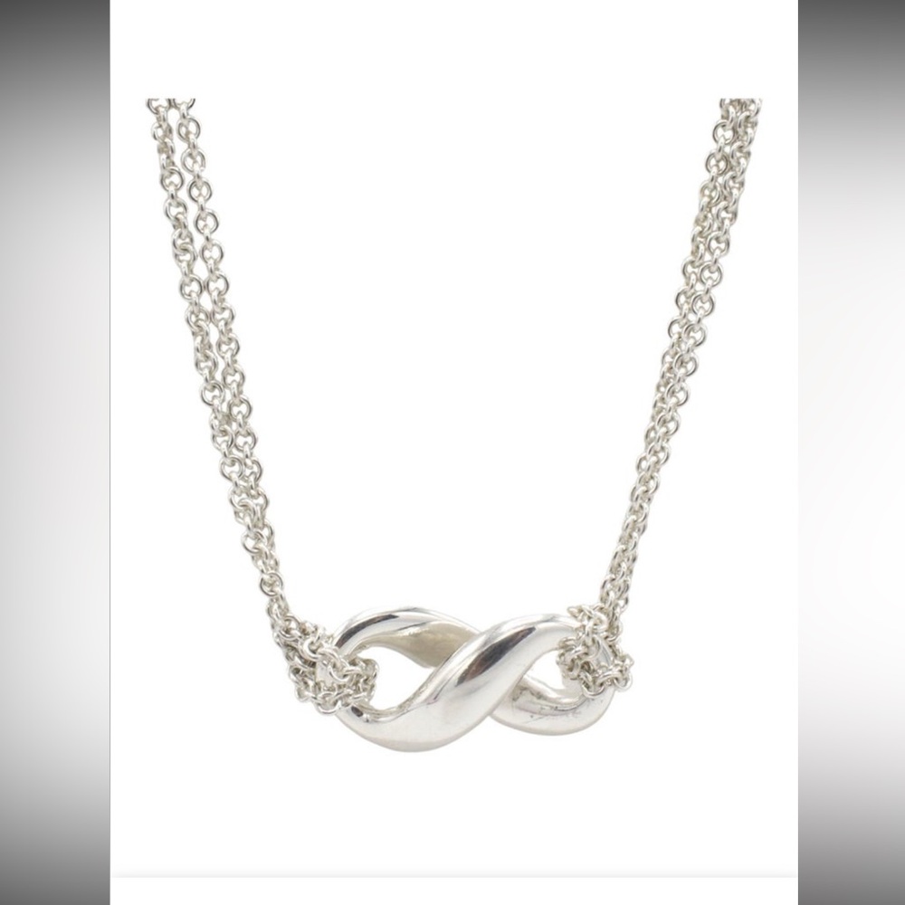 💎Tiffany & Co Infinity Double Chain 💎 - Picture 3 of 10